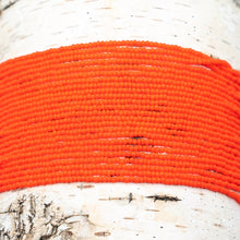 Load image into Gallery viewer, 15/0 Team Red-Orange Seed Bead Hank

