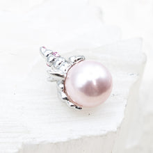 Load image into Gallery viewer, Pink Unicorn Premium Austrian Crystal Charm
