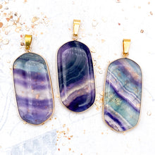 Load image into Gallery viewer, Pre-Order Purple Gemstone Pendant
