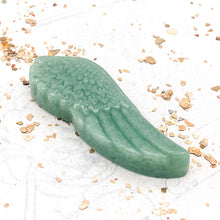 Load image into Gallery viewer, Read Description First! - Natural Gemstone Carved Wing Pendant Roulette
