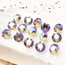 Load image into Gallery viewer, Silk with Blue AB Foiled Crystal Set - 15pcs
