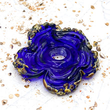 Load image into Gallery viewer, Rita&#39;s Cobalt Funky Flower Disc
