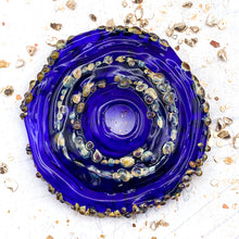 Load image into Gallery viewer, Rita&#39;s Cobalt Funky Disc Pendant
