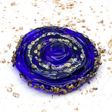 Load image into Gallery viewer, Rita&#39;s Cobalt Funky Disc Pendant
