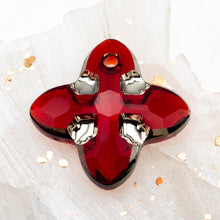 Load image into Gallery viewer, Light Siam Cross Tribe Pendant
