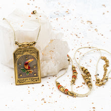 Load image into Gallery viewer, Toucan Pendant Necklace
