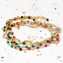 Load image into Gallery viewer, Rainbow Sparkle Necklace
