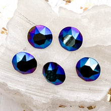Load image into Gallery viewer, 8mm Dark Indigo Premium Austrian Crystal Unfoiled Set - 5pcs
