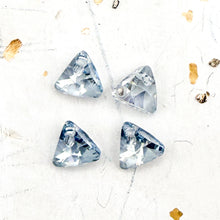 Load image into Gallery viewer, 8mm Blue Shade Triangle Bead Austrian Crystal - 4pcs
