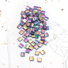 Load image into Gallery viewer, Bronze Metallic Iris Tila Beads
