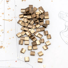 Load image into Gallery viewer, Dark Bronze Tila Beads
