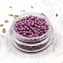 Load image into Gallery viewer, 11/0 Round Opaque Lustered Pale Mauve Seed Bead Tube
