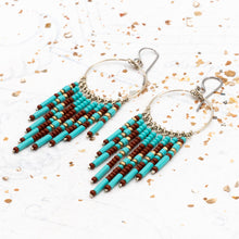 Load image into Gallery viewer, Handmade Beaded Earring Pair - Vegas Find
