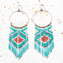 Load image into Gallery viewer, Handmade Beaded Earring Pair - Vegas Find
