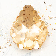 Load image into Gallery viewer, Pre-Order 76x61mm Golden Shadow Premium Austrian Crystal Suncatcher Pendant
