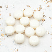 Load image into Gallery viewer, 12mm Ivory Premium Austrian Pearl Beads - 12 pcs
