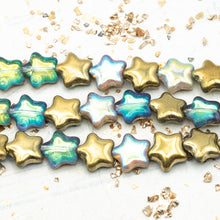 Load image into Gallery viewer, AB Star Czech Bead Strand
