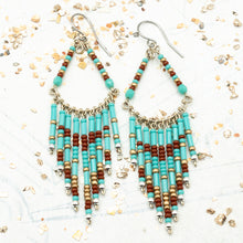 Load image into Gallery viewer, Handmade Beaded Earring Pair - Vegas Find
