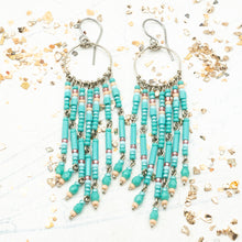 Load image into Gallery viewer, Handmade Beaded Earring Pair - Vegas Find
