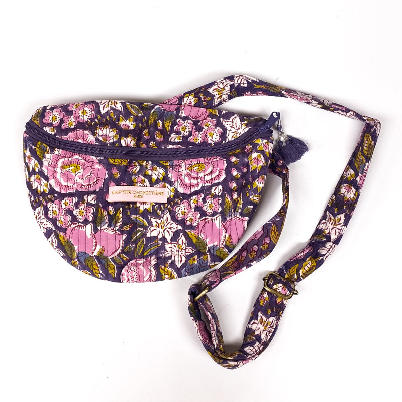 Candie's Lavender Floral Paris Travel Bag - Paris Find!