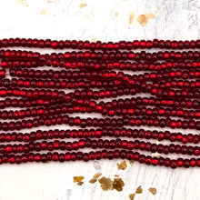Load image into Gallery viewer, 8/0 Red Rover Seed Bead Hank Mix

