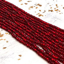 Load image into Gallery viewer, 8/0 Red Rover Seed Bead Hank Mix
