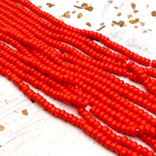 Load image into Gallery viewer, 8/0 Crazy Coral Seed Bead Hank
