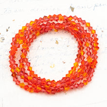 Load image into Gallery viewer, Poppy Field Crystal Stretch Bracelet  - Paris Find!
