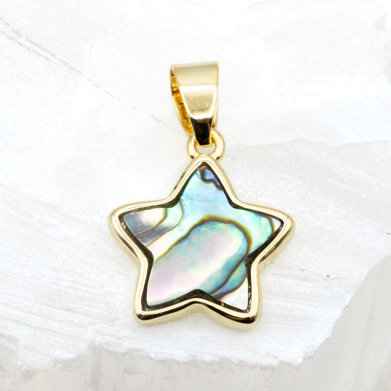 Mother of Pearl Star Charm