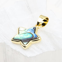 Load image into Gallery viewer, Mother of Pearl Star Charm
