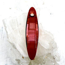 Load image into Gallery viewer, 48mm Red Magma Ellipse Pendant
