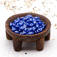 Load image into Gallery viewer, 2.5x5mm Navy Blue Luster Superduo 2 Hole Beads
