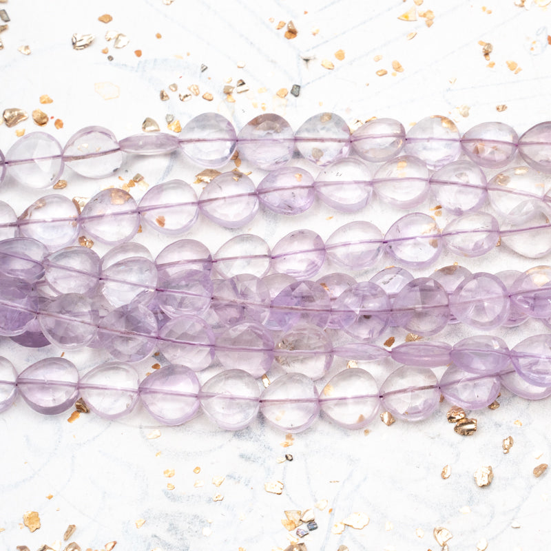 Light Amethyst Gemstone Strand