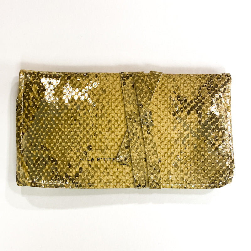 Golden Travel Jewelry Pouch - Paris Find