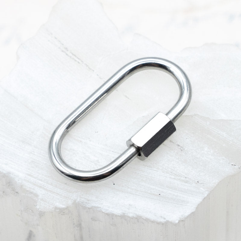 27mm Stainless Steel Carabiner Lock Clasp