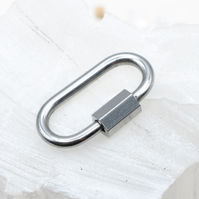 21mm Stainless Steel Carabiner Lock Clasp