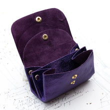 Load image into Gallery viewer, Purple 3-Pocket Pouch - Paris Find!
