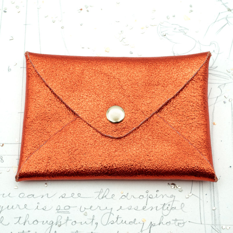 Lava Orange Pocket Pouch - Paris Find!