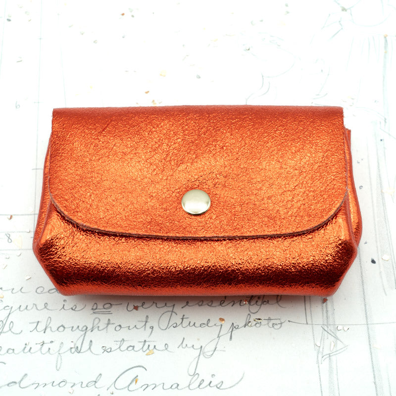 Lava Orange 3-Pocket Pouch - Paris Find!