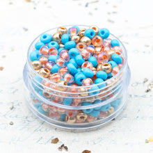 Load image into Gallery viewer, 6/0 Summer Skies Mixed Czech Seed Bead Jar
