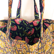 Load image into Gallery viewer, Candie&#39;s Moody Floral Reversible Tote Bag - Paris Find!
