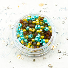 Load image into Gallery viewer, 8/0 Sunflower Somethin&#39; Mixed Seed Bead Jar
