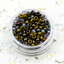 Load image into Gallery viewer, 8/0 London Fog Mixed Seed Bead Jar
