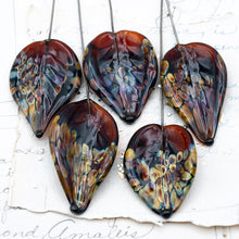 Load image into Gallery viewer, Pre-Order Amber Rita Leaf Head Pin Pendant
