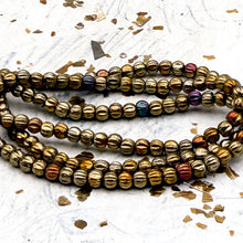 Load image into Gallery viewer, Pre-Order 3mm Melon Metallic Mix Bead Strand
