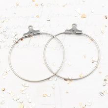 Load image into Gallery viewer, 30mm Beading Hoop Pair
