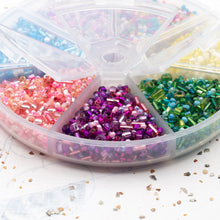 Load image into Gallery viewer, Party Time Mixed Color and Size Seed Bead Box - Paris Find
