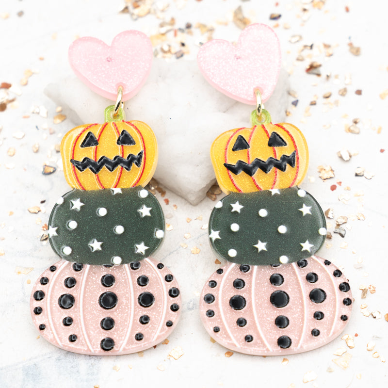 Pumpkin Patch Party Earring Pair