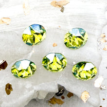 Load image into Gallery viewer, Citrus Green Moonlight Foiled Crystal Set - 5pcs
