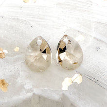 Load image into Gallery viewer, 10mm Light Silk Xilion Mini Pear Pendant - 2pcs

